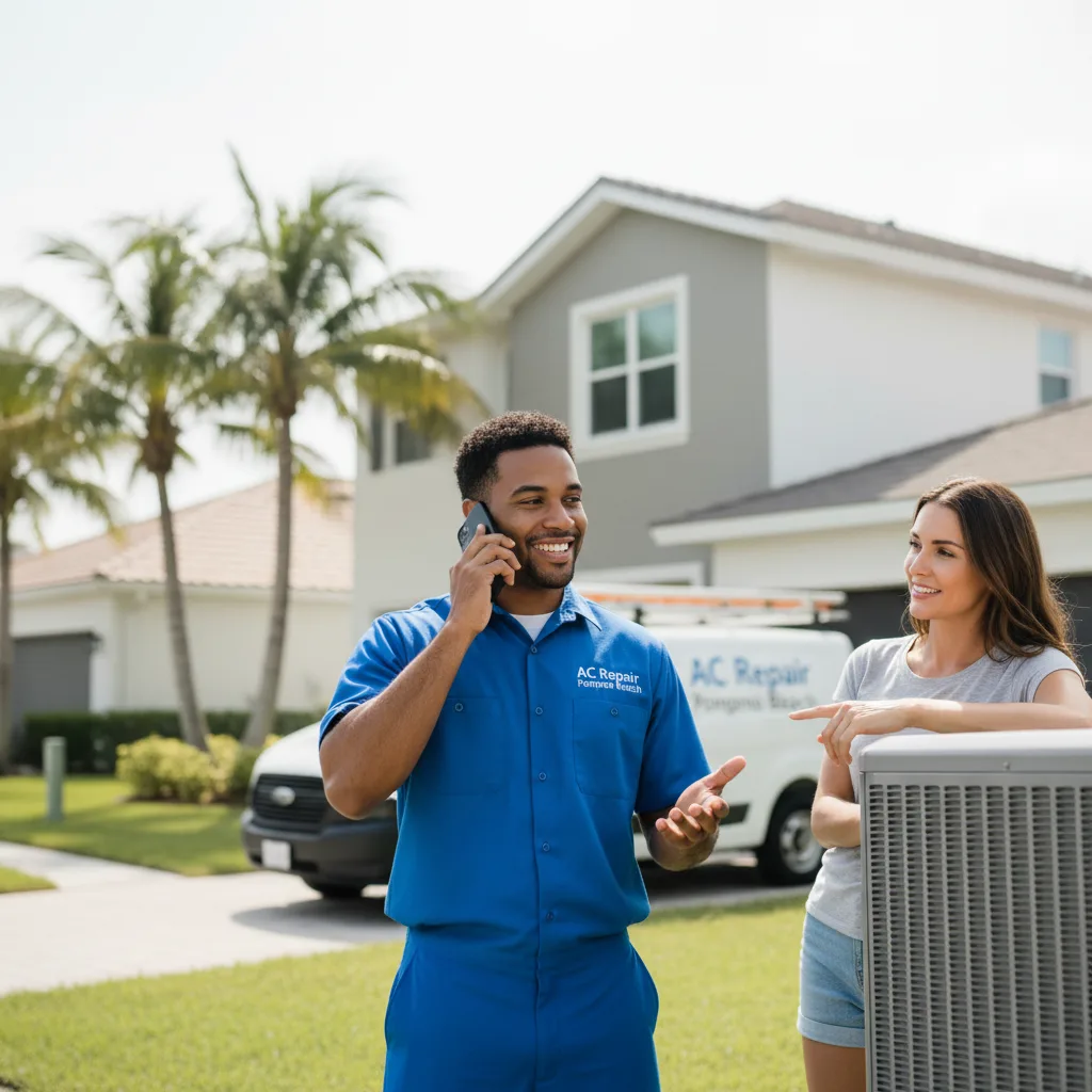 AC Repair Pompano Beach customer support in Grady